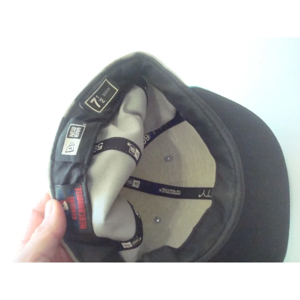 ATLANTA BRAVES 7 1/2 FITTED ‎ HAT CAP DEADSTOCK  VINTAGE U3
